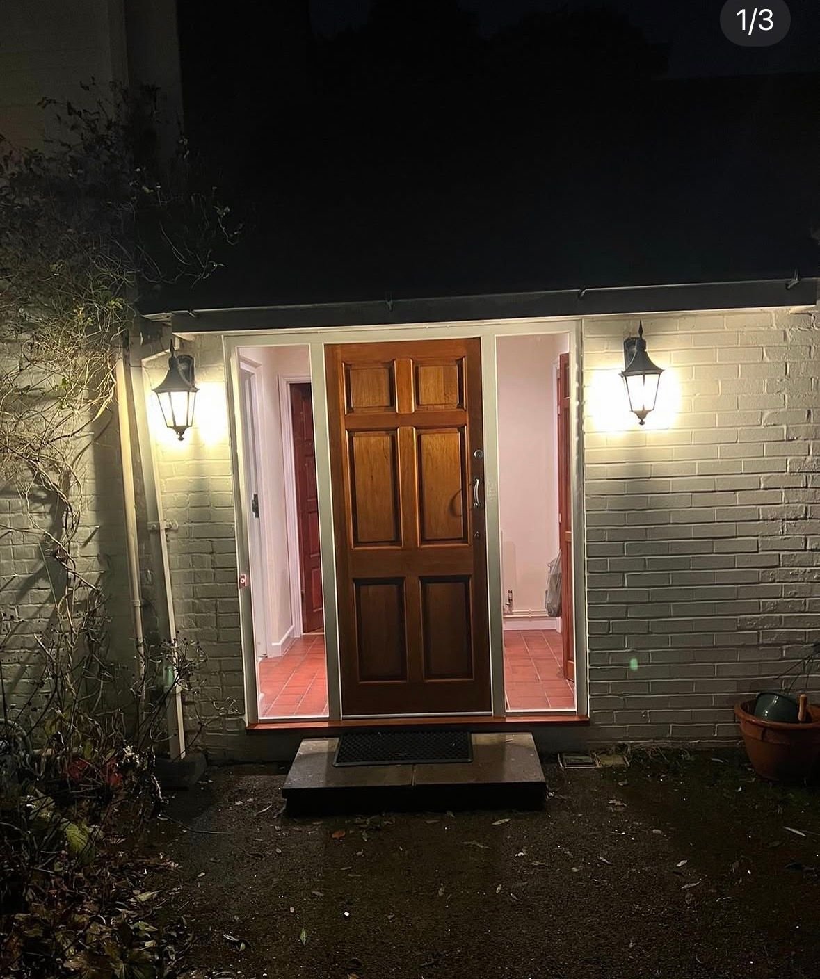 Front door entrance fitted by J R Legge Carpentry