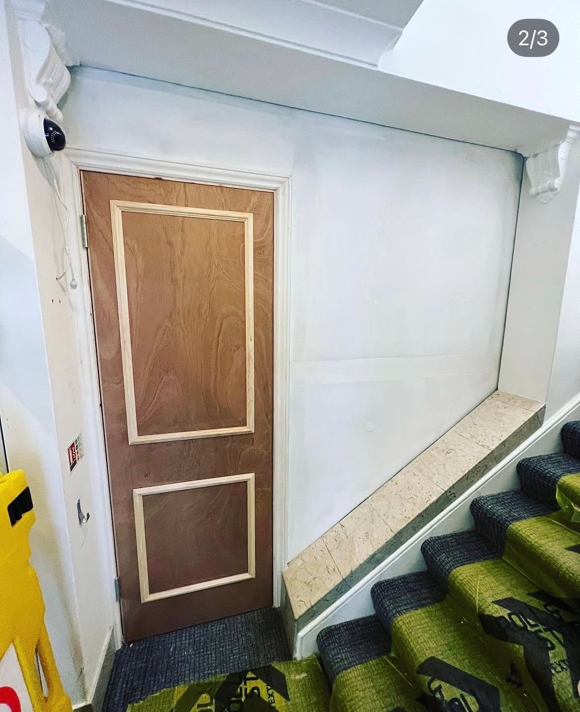 Oak internal door fitted in Surrey