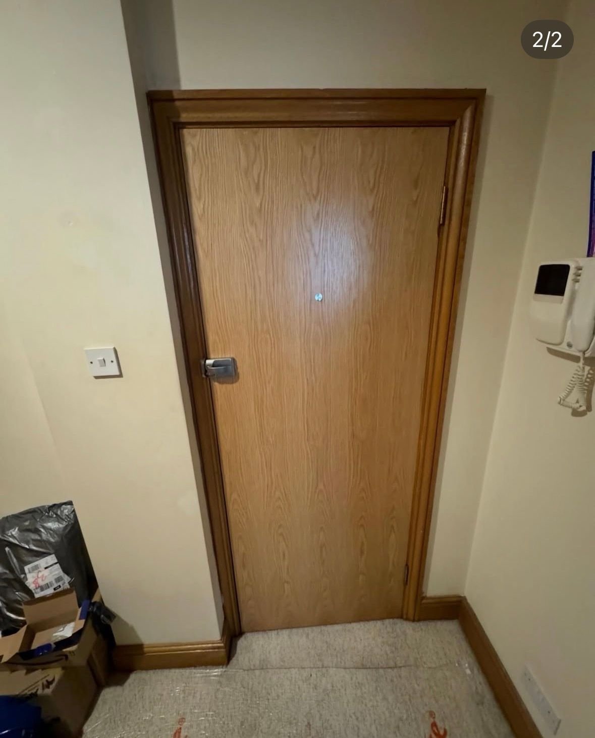 Oak internal door